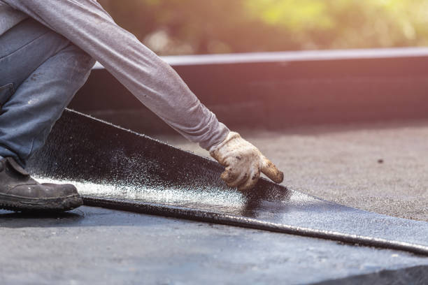 Professional Exterior Waterproofing technician working in Greenwood, IN